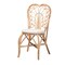 Baxton Studio Jerica Modern Bohemian Natural Brown Rattan Dining Chair 232-13224-ZORO - alternate 1